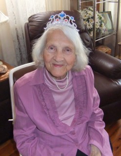 My beautiful ninety year old mother