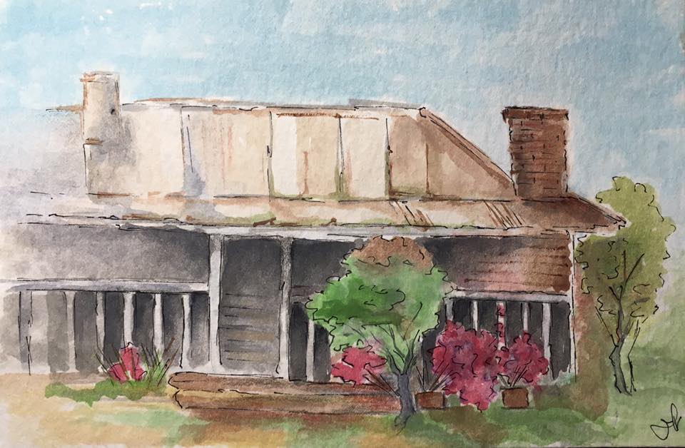 House - First Watercolour