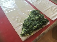 Spinach Triangles Filling